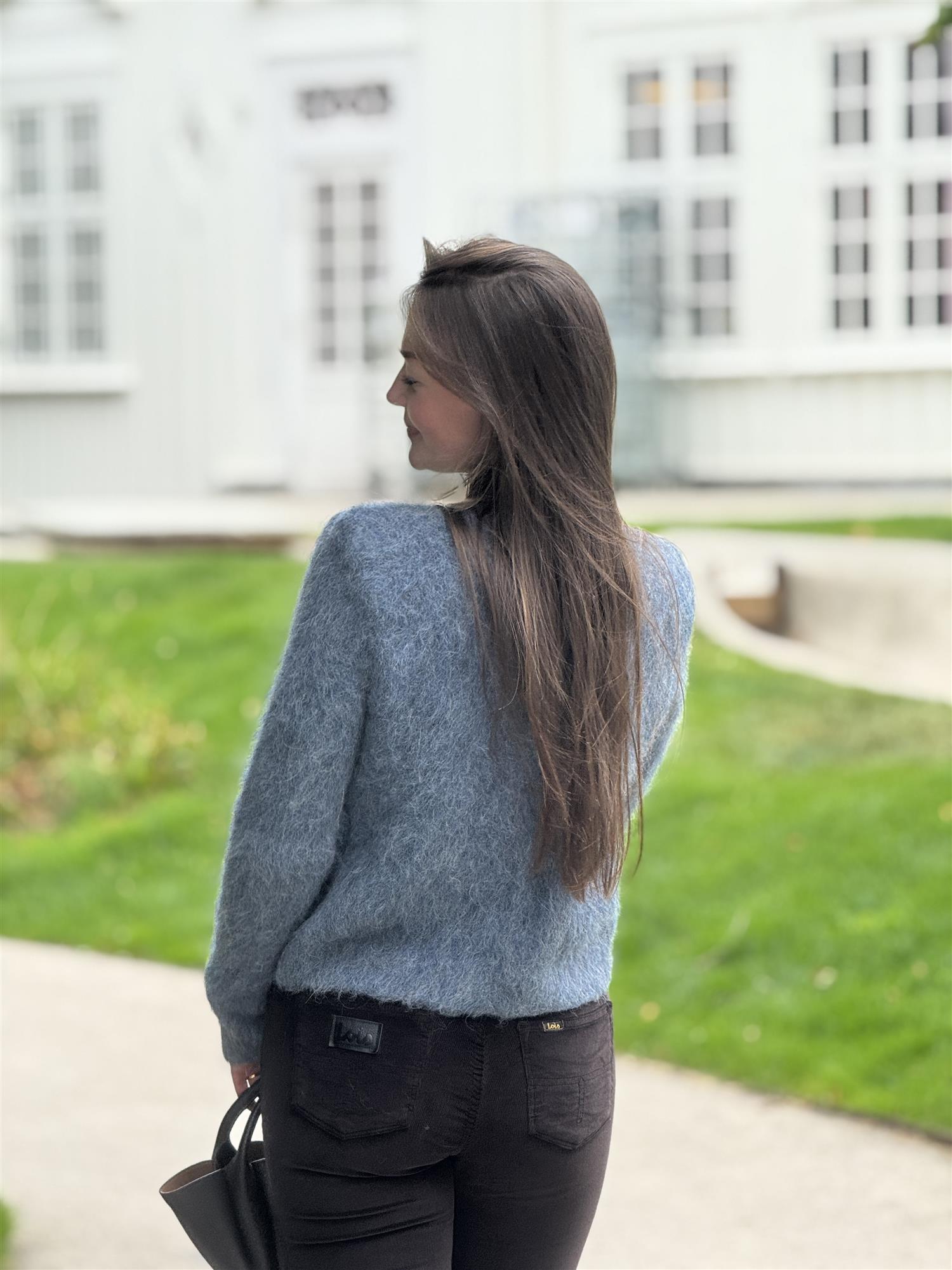 Hairy Knit Jacket