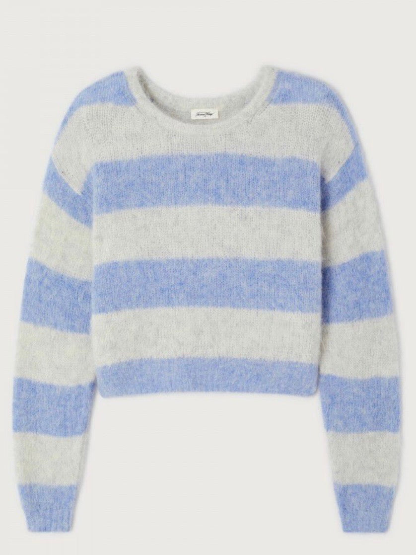 Niby Pullover, Blue/white
