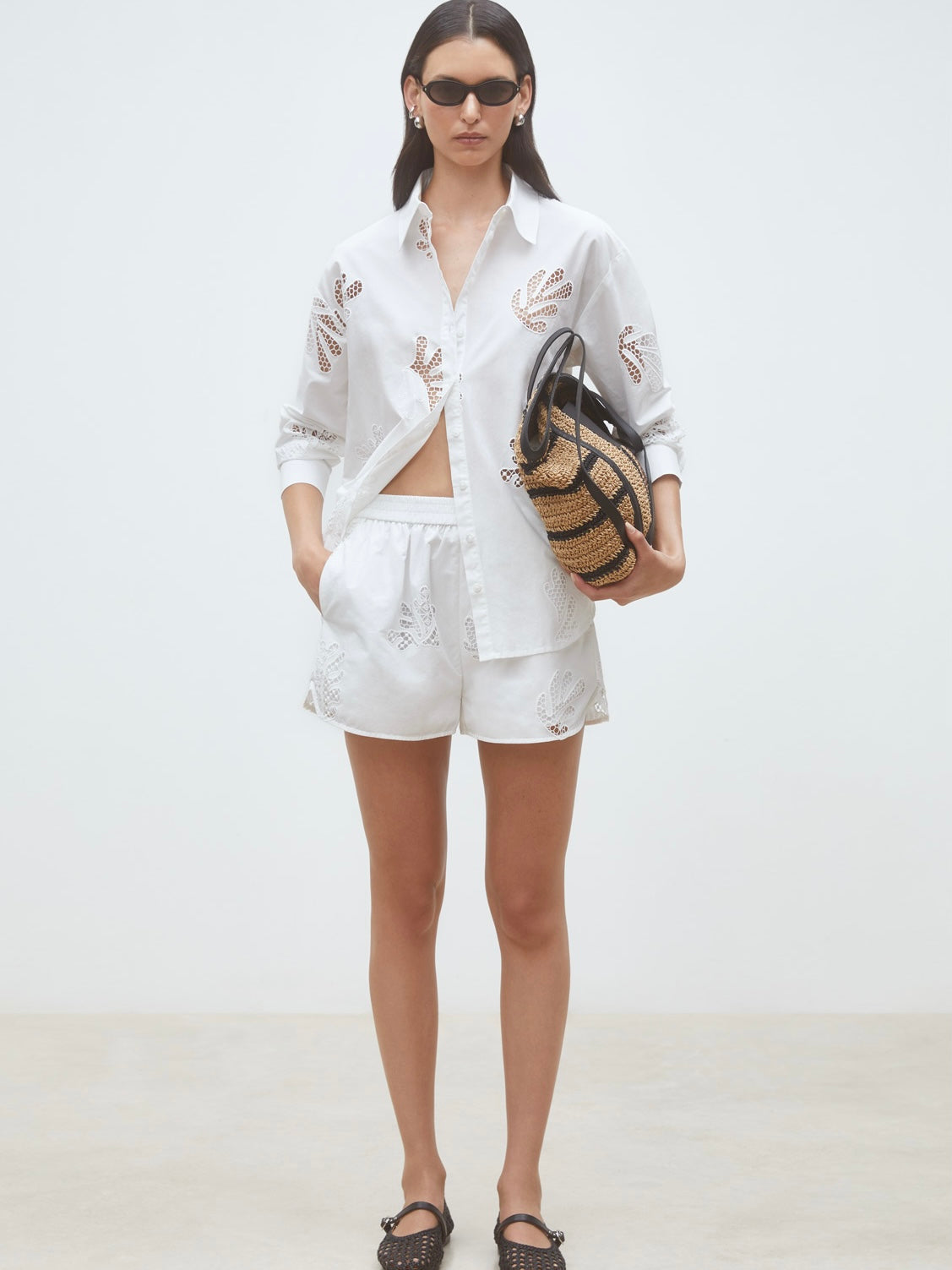 Loula blouse, White