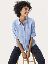 Cindie PW Shirt, Light Blue