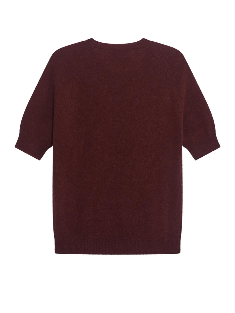 GEORGINA Pullover, Burgunder