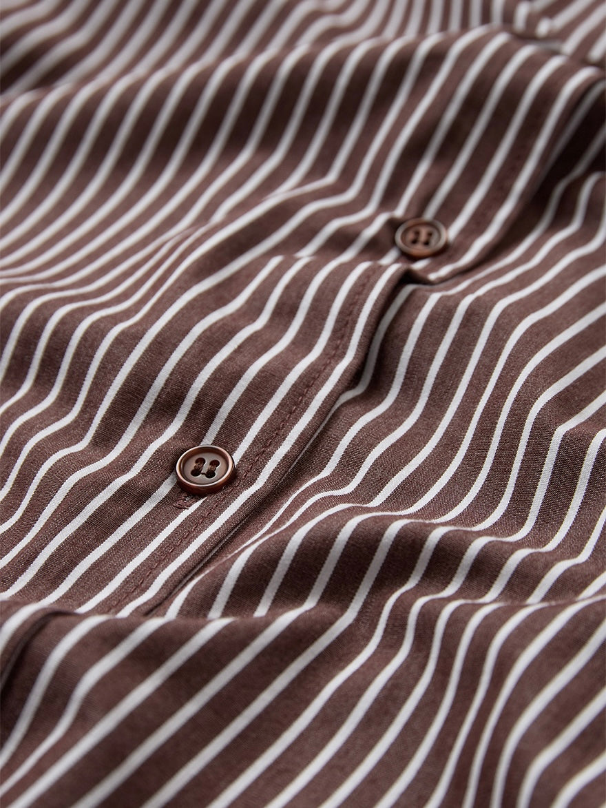 Rinnah Shirt, Chocolate