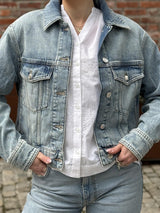 Denim Jacket, relaxed fit, regular length