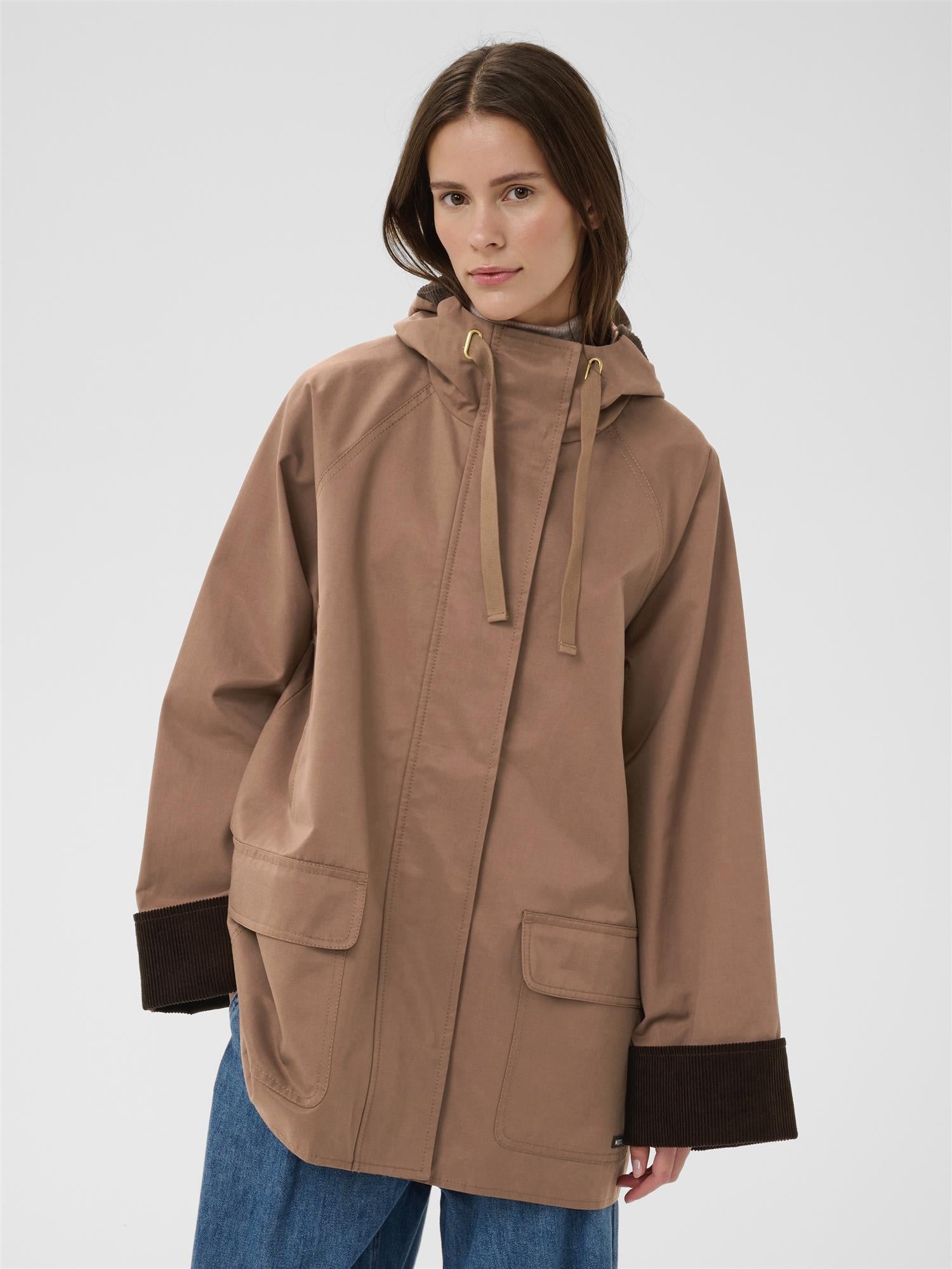 Gracelynn Iw Hooded Jacket, Rose