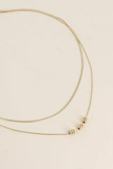 Necklace, dobble cylinder