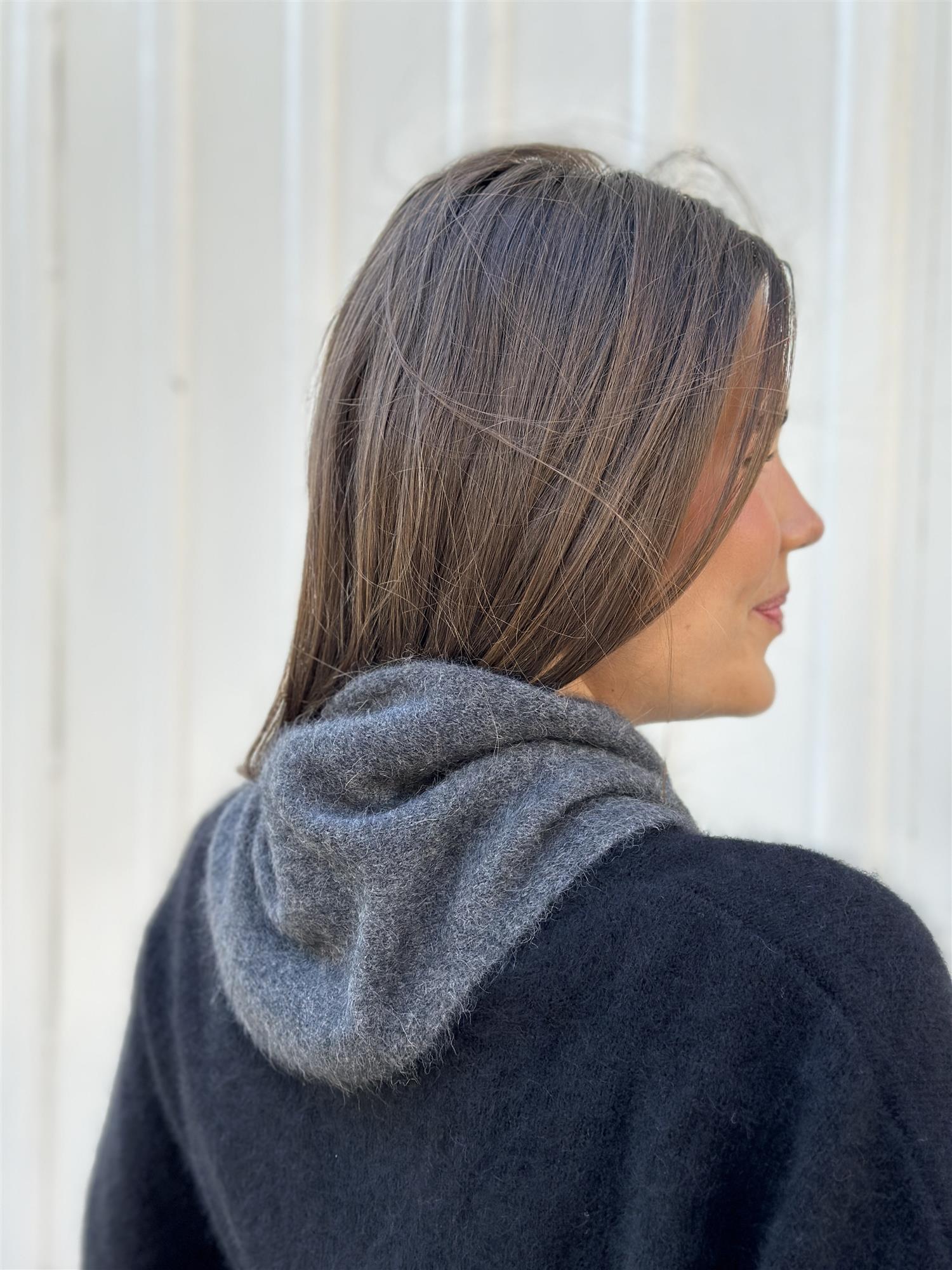 PAULA Scarf, Dark Grey