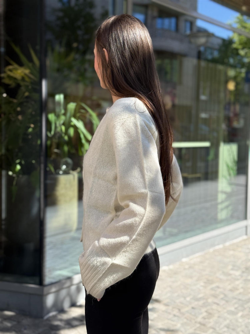 DUNA Cardigan, Off white