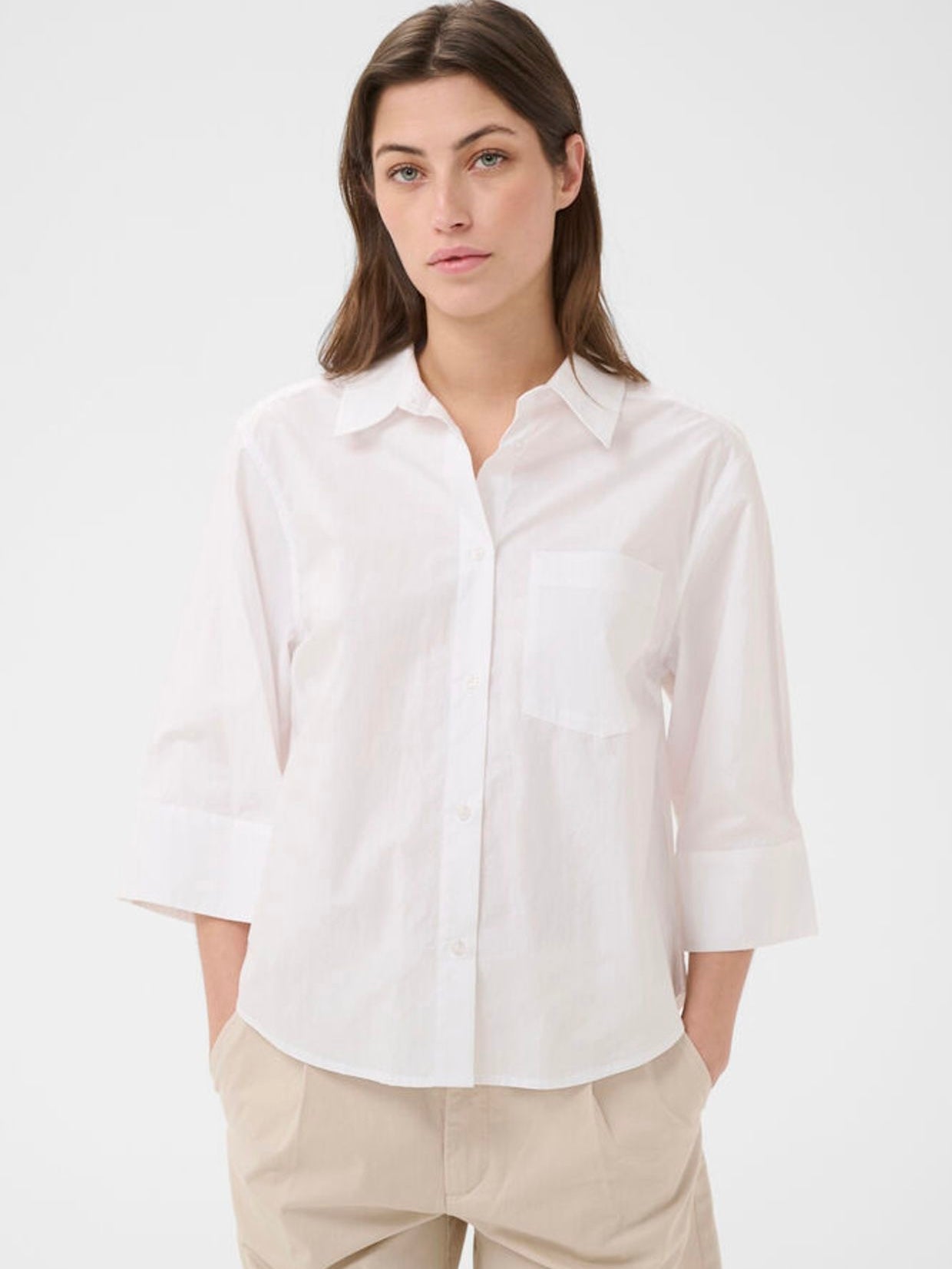 Botilla PW Shirt, Bright White