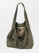 Suede Dalliea Bag, Army
