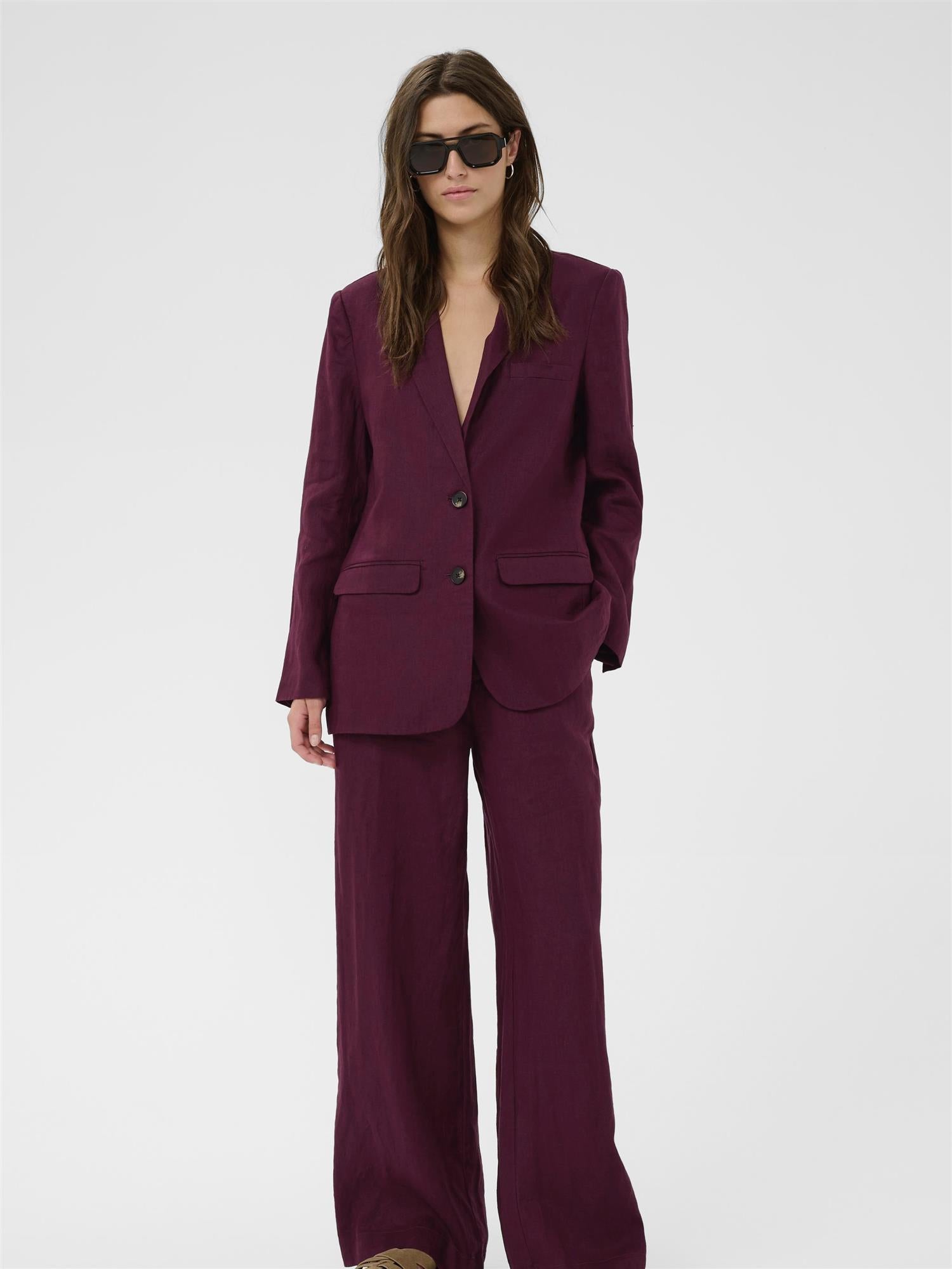 Nyan PW Blazer, Burgunder