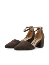 BIADEVIVED Pump Micro Suede, Brown