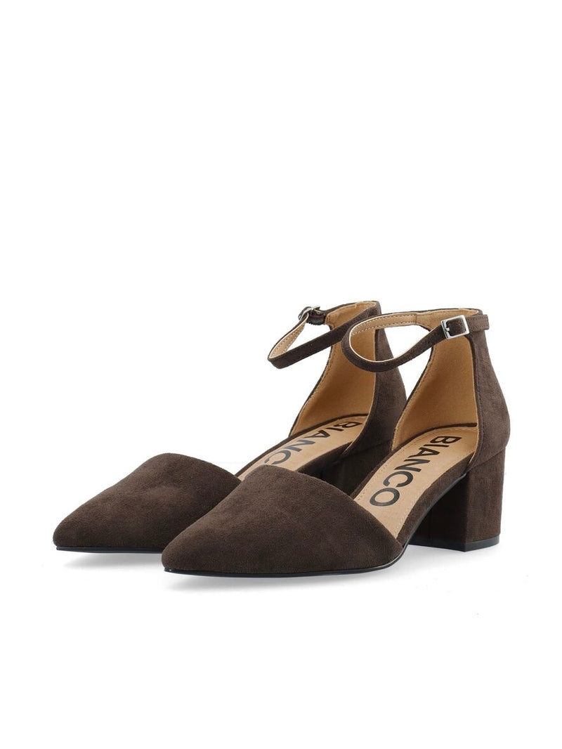 BIADEVIVED Pump Micro Suede, Brown
