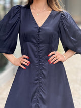 Dünia Dress, Dark Navy