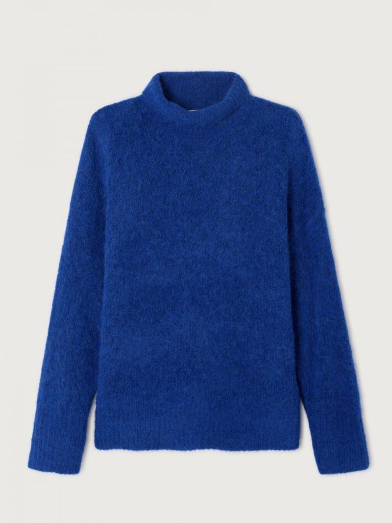 Niby Sweater T-Neck, Bleu