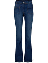 IVY-Ann Charlotte Earth Jeans, Wash Cayenne