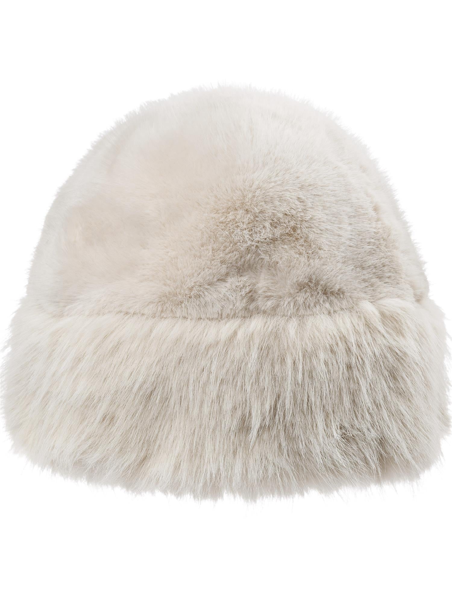 Faux Fur Hat, Sand