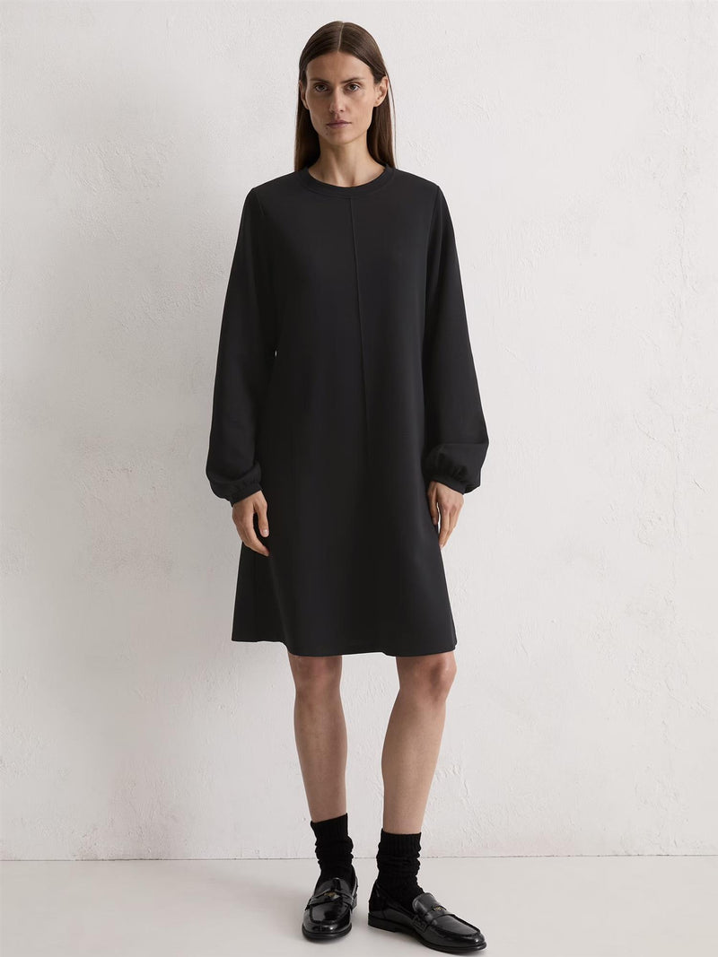 Dress, long sleeve, Black