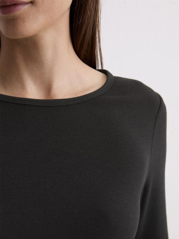 T-shirt, long sleeve, Black