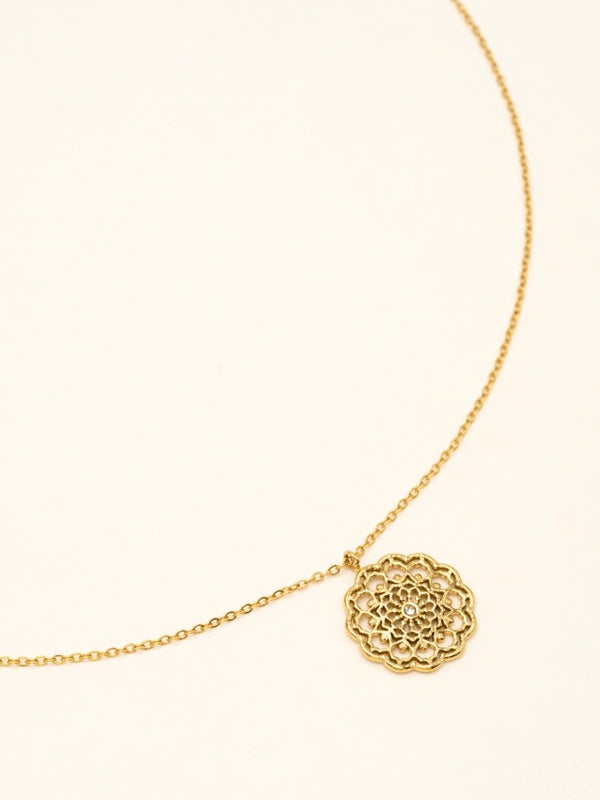 Timothee necklace, Gold