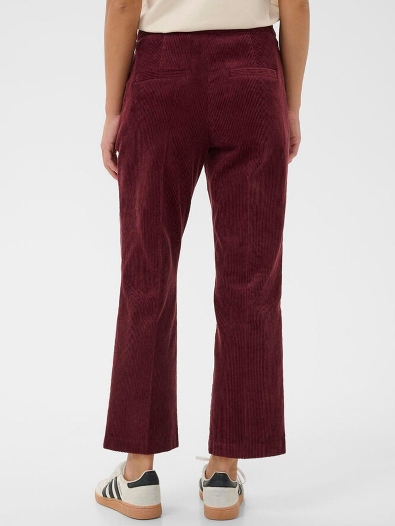 Mishas PW Pant, Burgunder