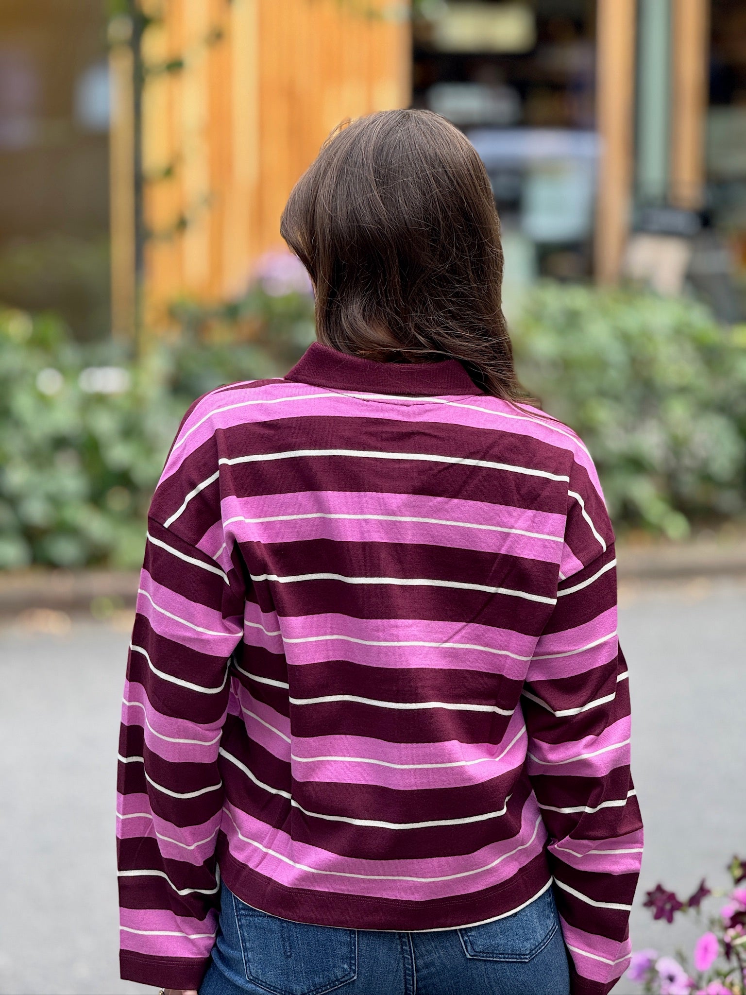 Alise Pullover, Burgunder