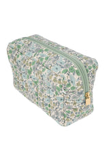 Pouch Square mw Liberty, Poppy&Daisy Teal