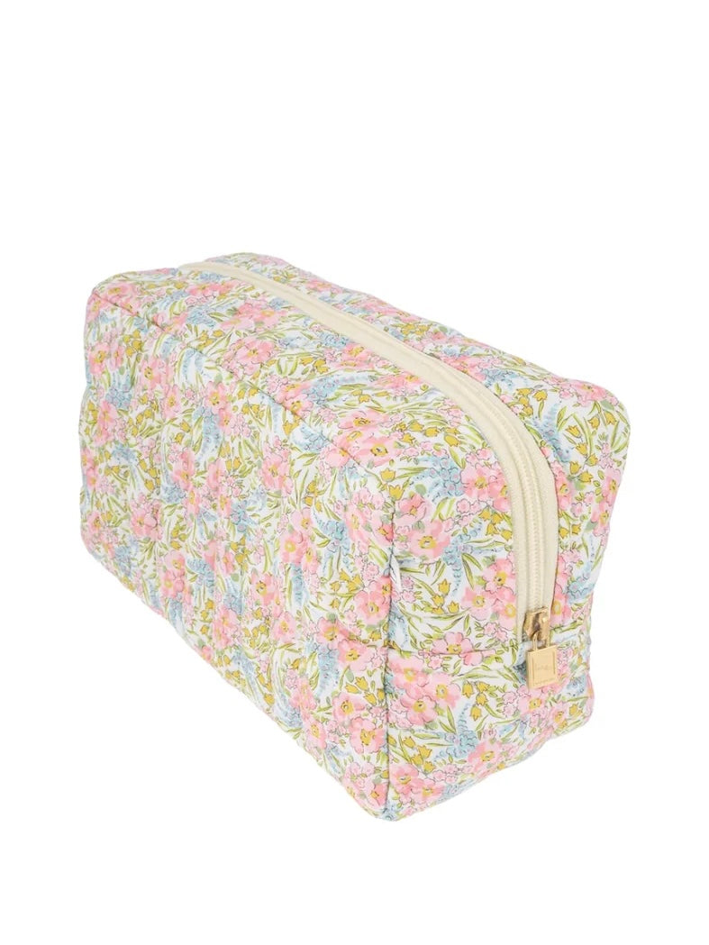 Pouch Square mw Liberty, Swirling Petal Pink