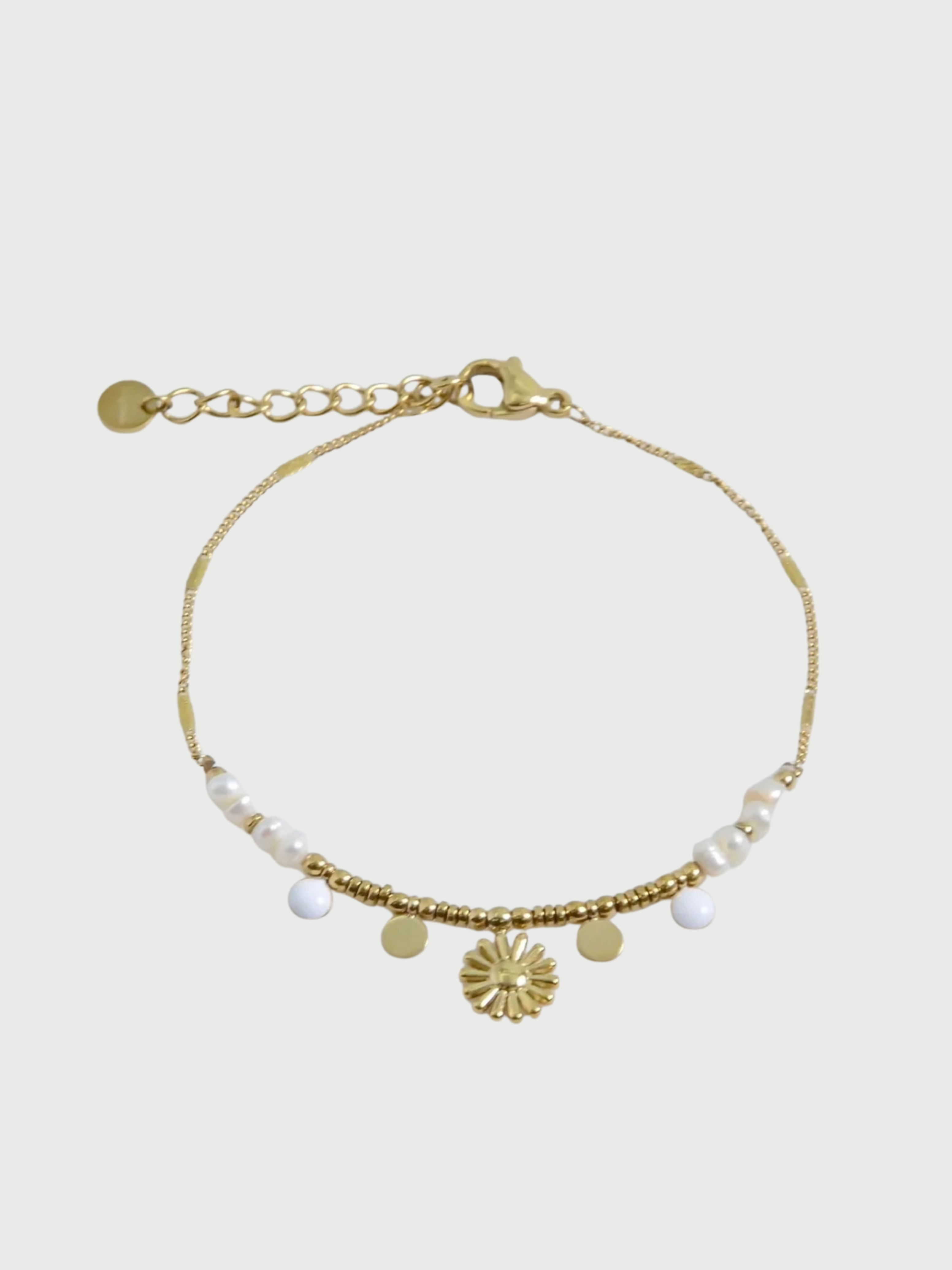 Bracelet,Cultured pearls, White