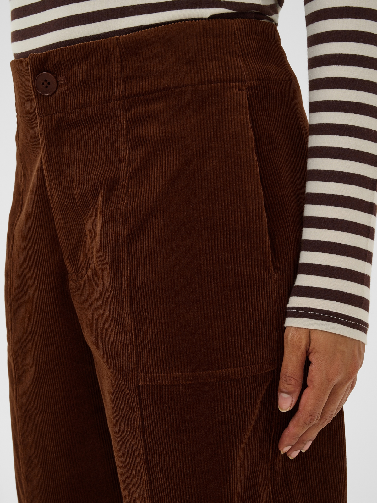 Netta PW Pants, Brown