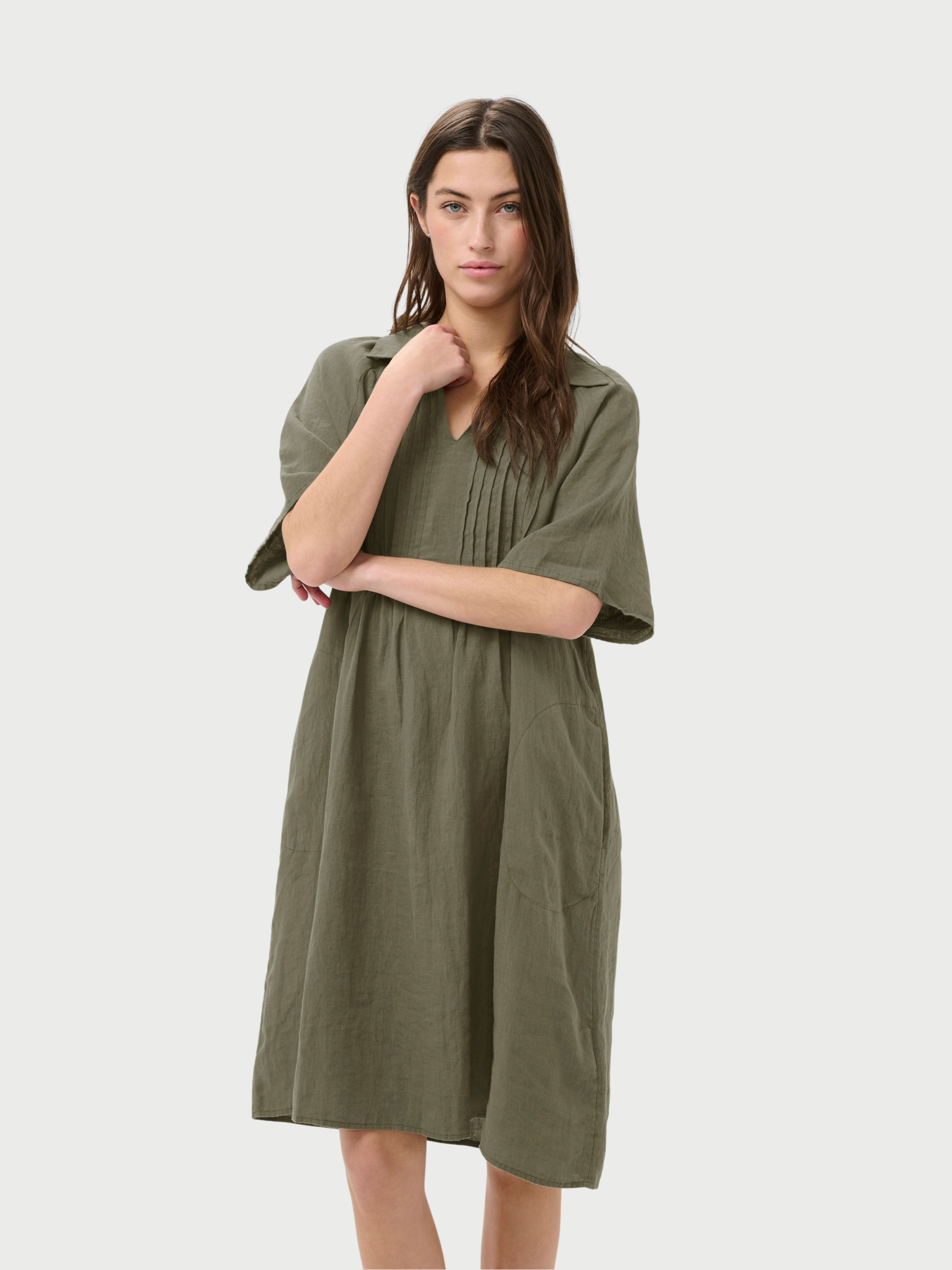 Ayla PW Dress, Olive