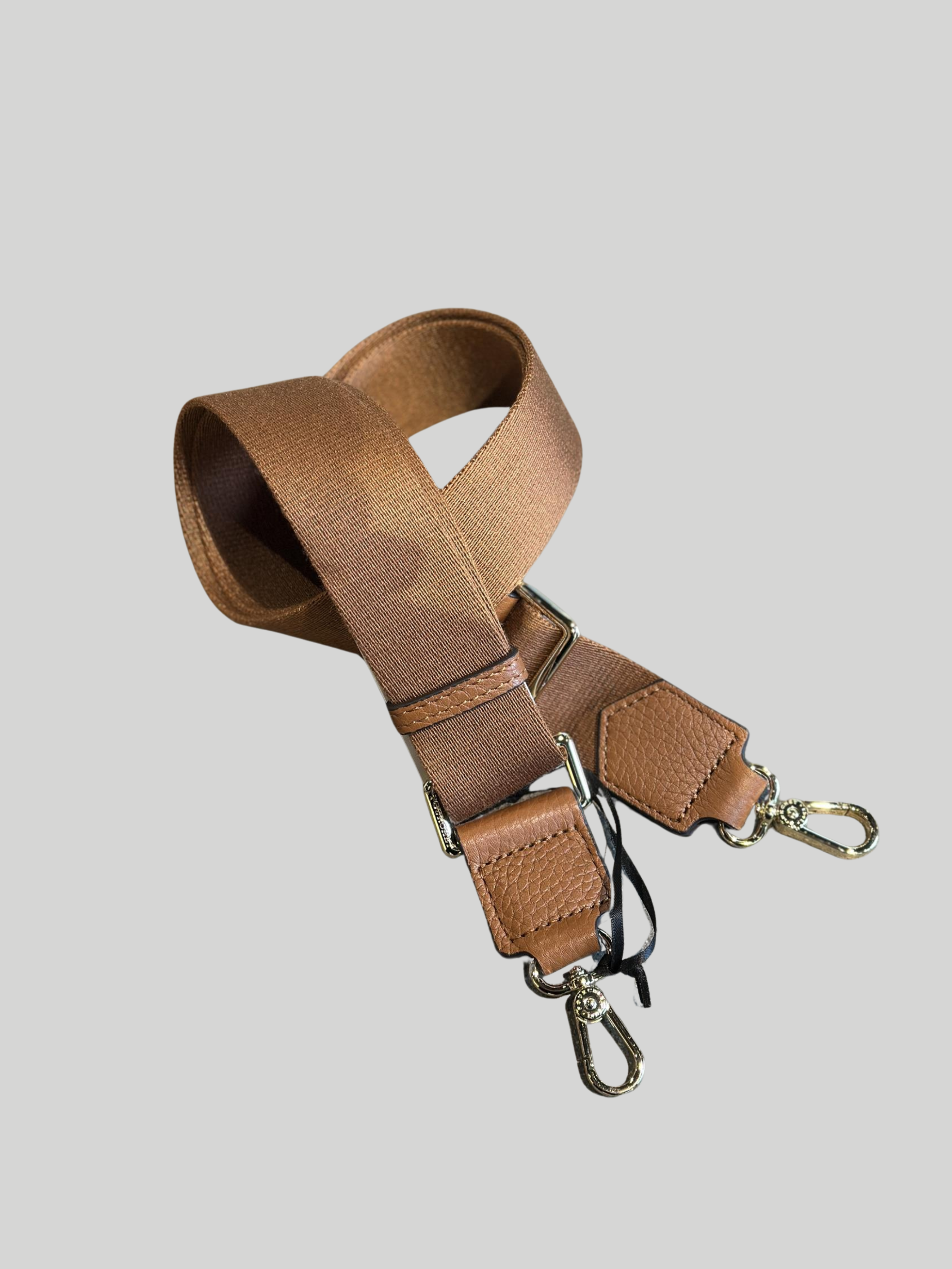 Plain Cotton Strap, Camel