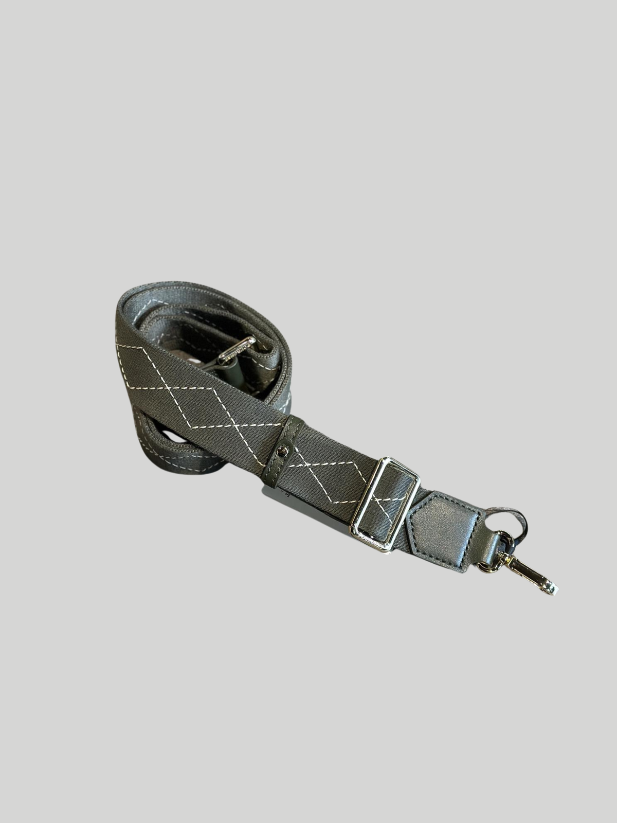 Weaved cotton strap, Green