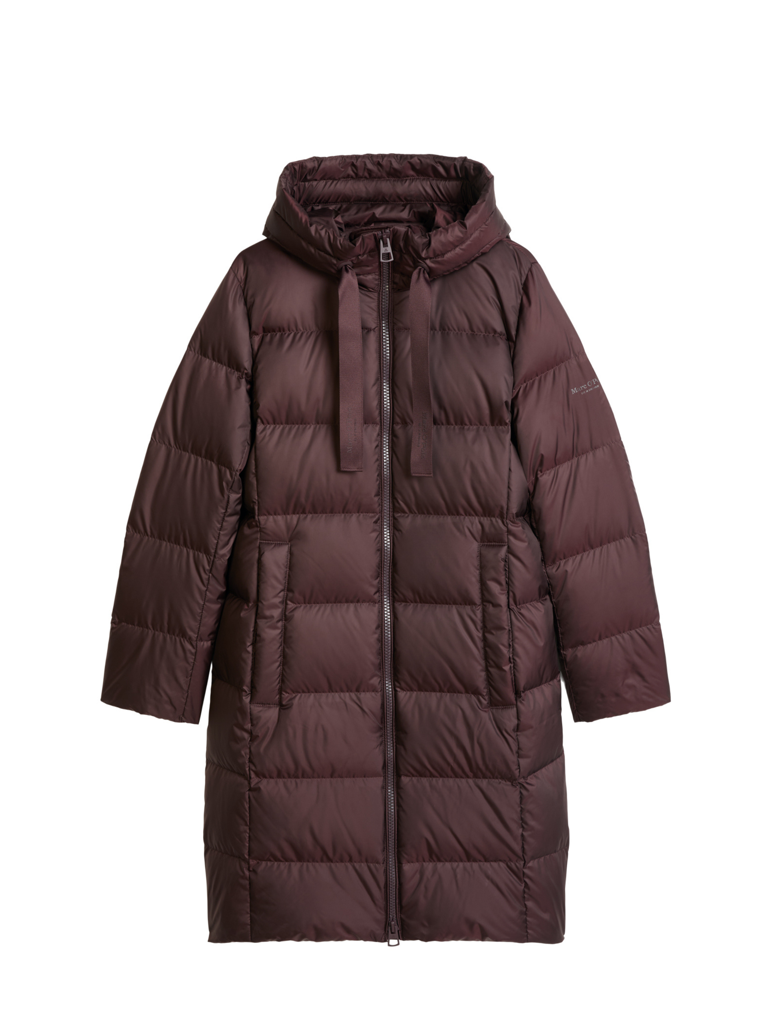 Outdoor Coats, Burgunder