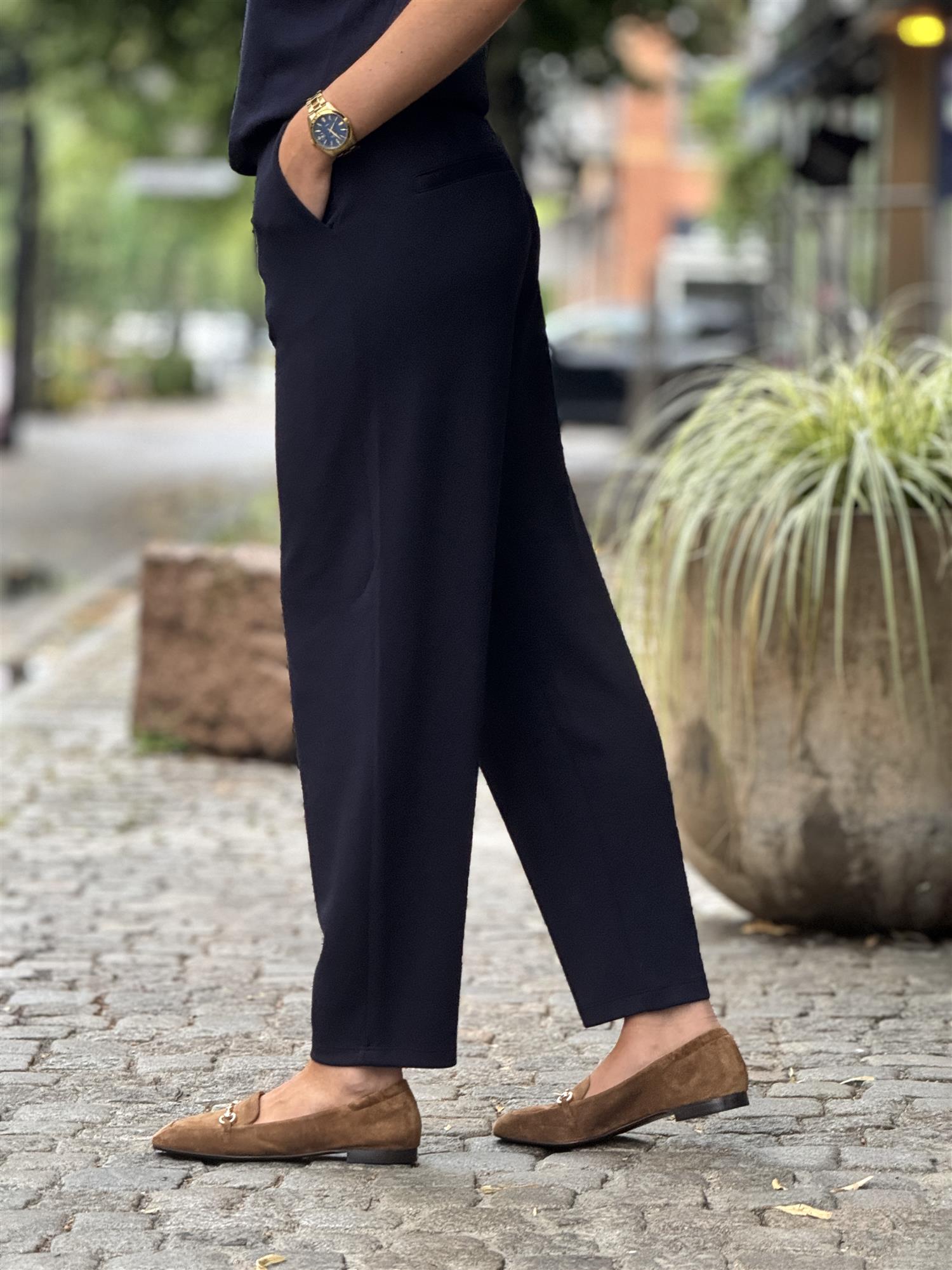 Camina Pants, Navy