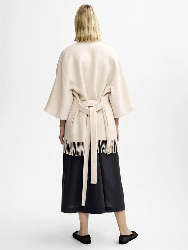 Akila Lambswool Jacket, Cream