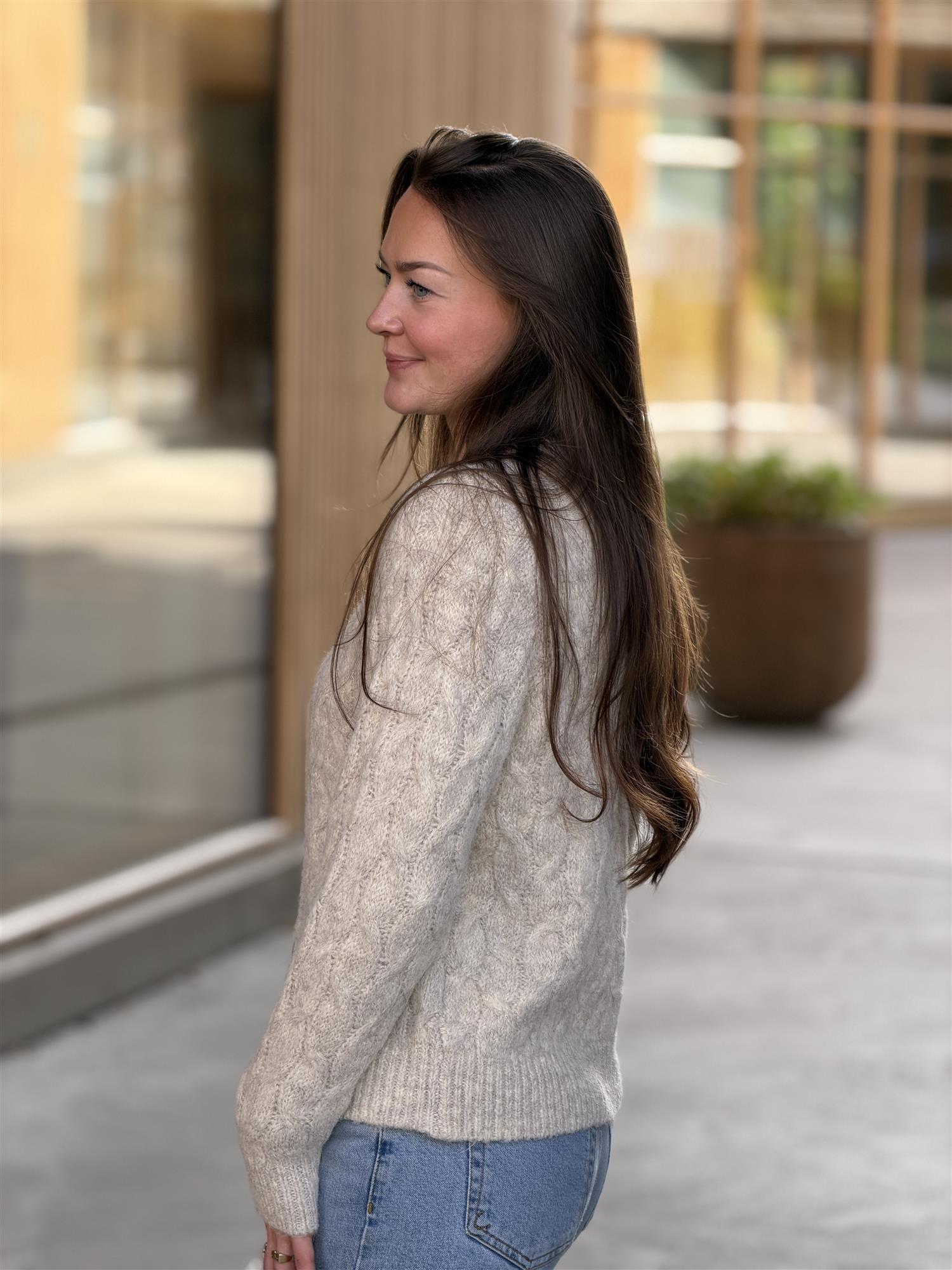 Caron Cardigan, Off White
