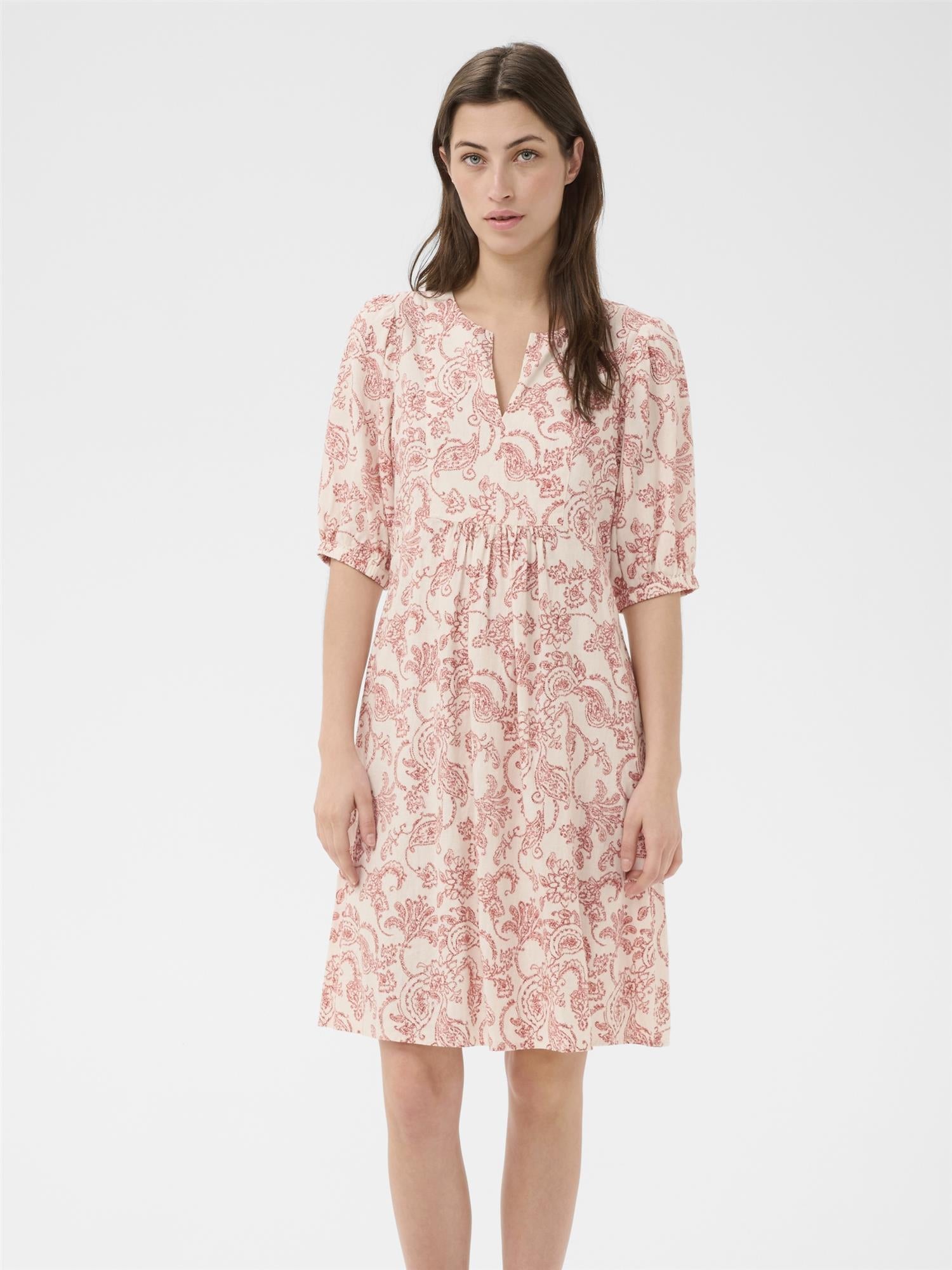 Benete PW Dress, Peach