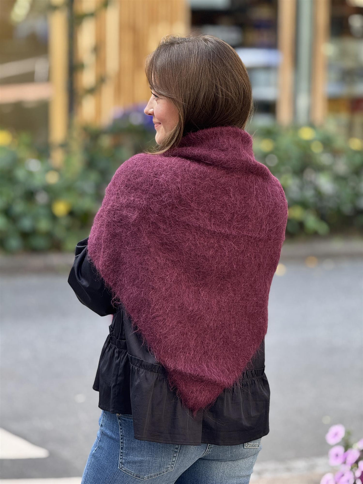 Niby scarf, Red
