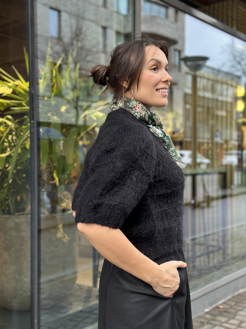 Vernona PW Cardigan, Black