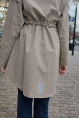 Monsun Coat, Taupe