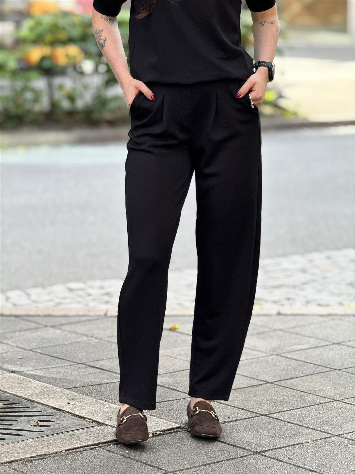 Camina Pants, Black