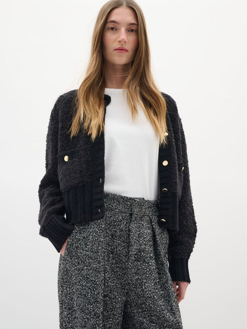 Guo IW Cardigan, Sort