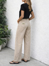 Culotte Linen, Taupe