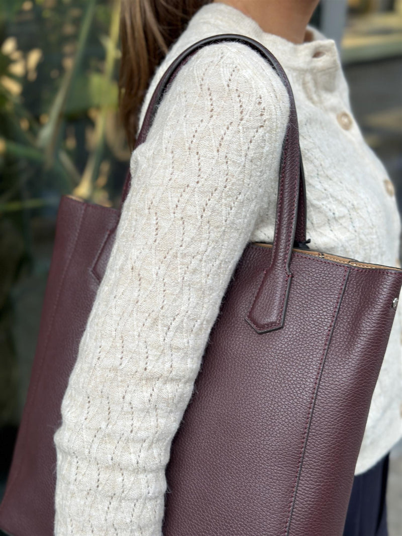 Corso Tote bag, Bordeaux