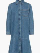 DOPHINA IW DRESS, Blue Denim