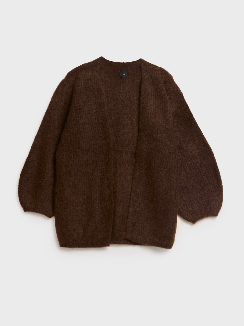 Solange Mohair Cardigan, Brown