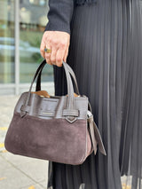 Blossom Medium, suede, Maroon