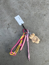 Bag Charm, Pink Teddy