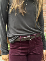 Selvi PW Belt, Dark Brown