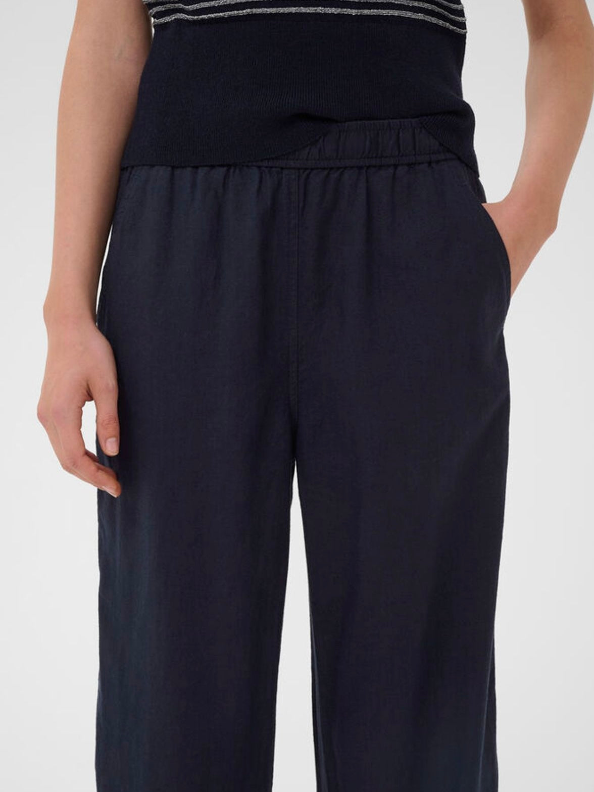 Rimone IW Driza Culotte Pants, Dark Blue
